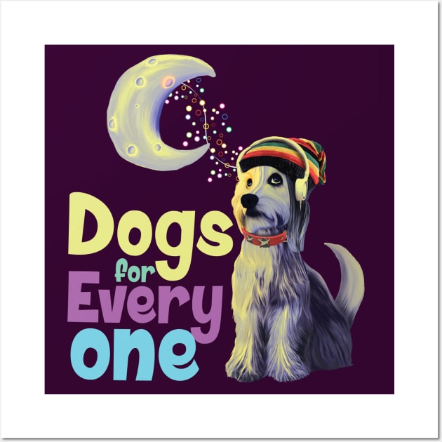 Dogs for every one Wall Art by ArteriaMix